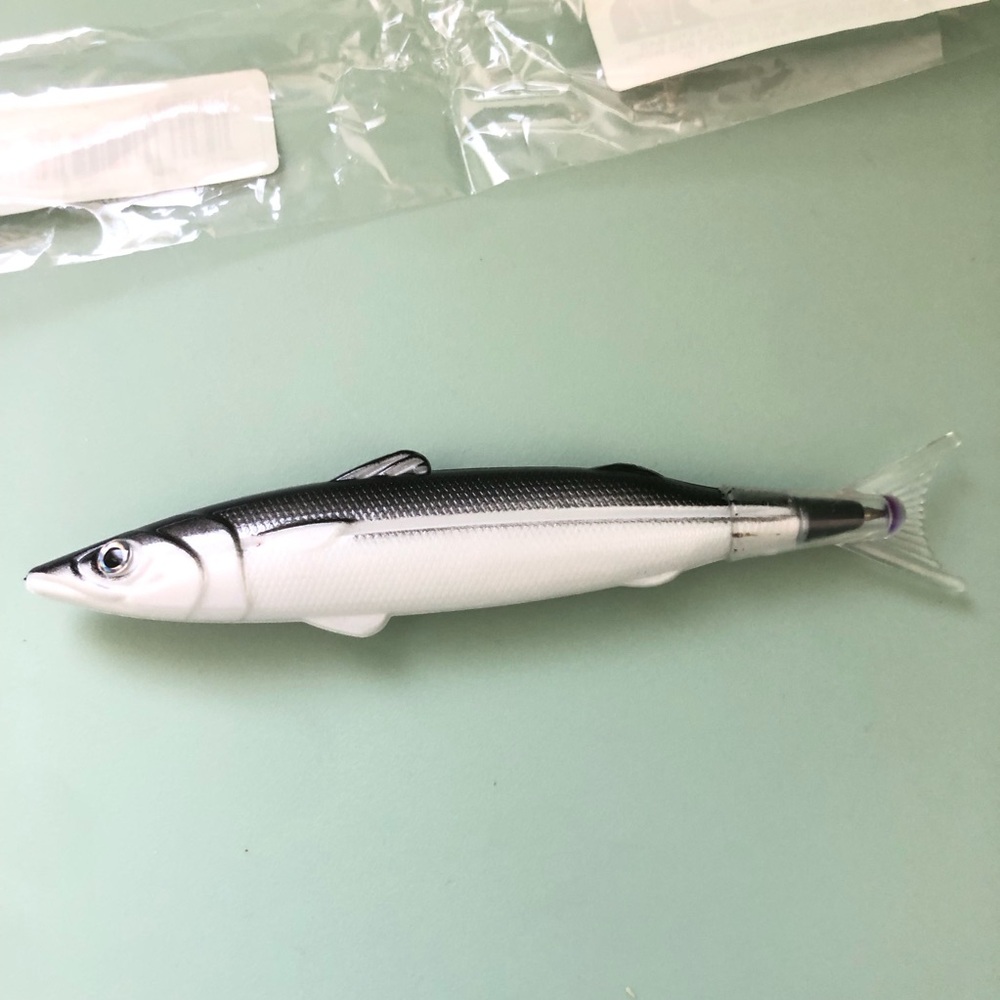 Unique Realistic Fish-Shaped Pen - New in Packaging